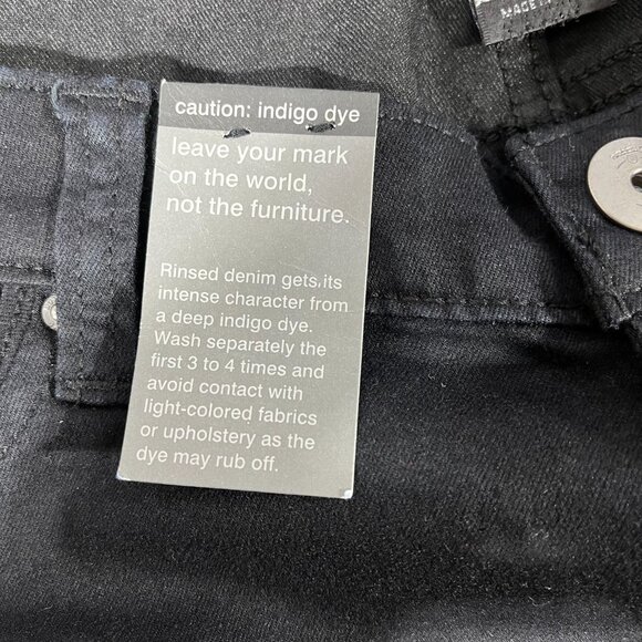 NWT Mossimo Black Flare Mid Waist & Curvy Hip Thigh Denim Jeans, Size 10, Fit 4 - Picture 6 of 6